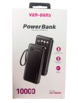 Ven-Dens VD-PD058 - 10000 mAh Power Bank